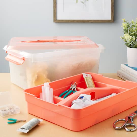 14.5qt. Latchmate+ Sorbet Storage Box with Tray by Simply Tidy™